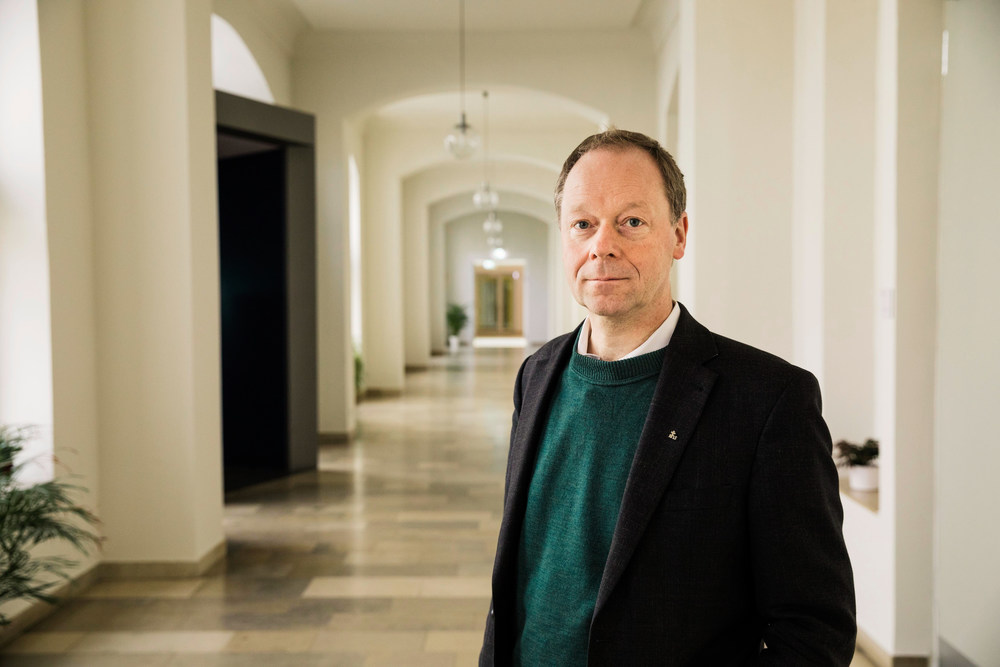 Ansgar Wucherpfennig, Rektor der Philosophisch-Theologischen Hochschule Sankt Georgen und Professor für Exegese des Neuen Testaments, am 16. Januar 2019 in Frankfurt.